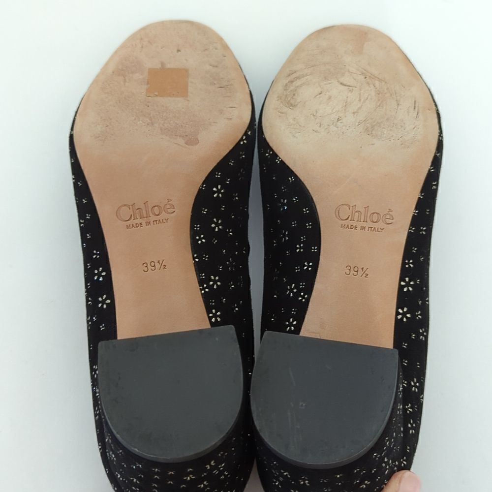 Chloe Lauren Block Heel Pumps Size 9 1/2 - Picture 9 of 11